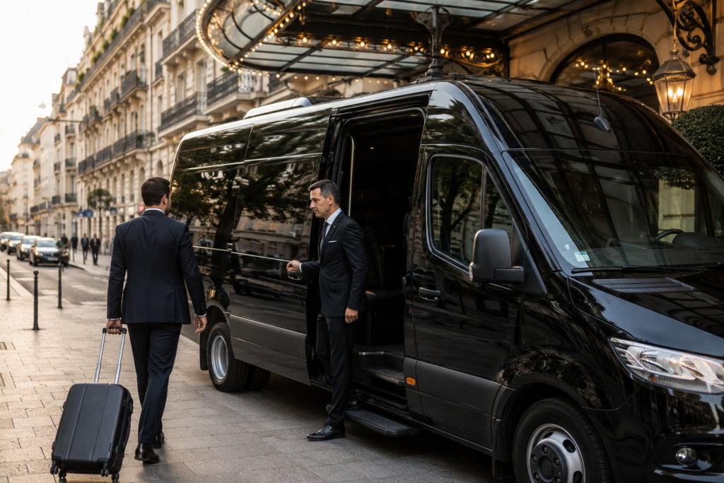 Private cab service in Lille – luxury private car for city transportation