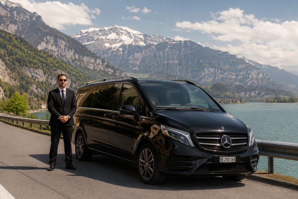 Private transfer from CDG Airport to Montmartre in a luxury Mercedes-Benz with professional chauffeur in Paris