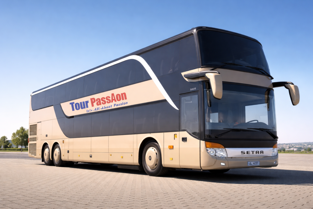 Location de bus à Paris avec autocar privé pour un voyage de groupe
